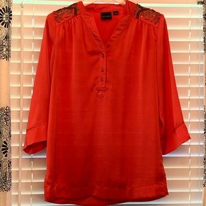 Tribal 3/4 sleeve Tunic top